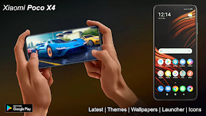 Xiaomi Poco X4 Theme Wallpaper Screenshot 0