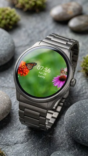 Butterflies On Flowers Screenshot 0