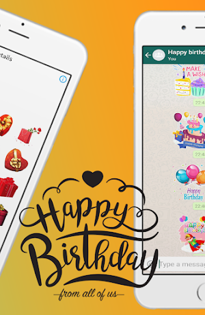 happy birthday stickers  / 2022 Screenshot 2