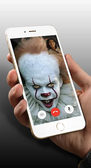 Pennywise Fake Call - Fake Video Call Screenshot 2