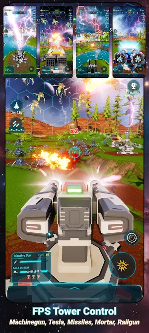 Star Farm: Merge Tower Defense Screenshot 1