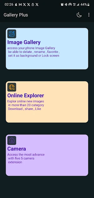 Gallery plus - Free Gallery Screenshot 1