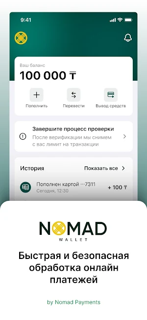 Nomad Wallet Screenshot 0