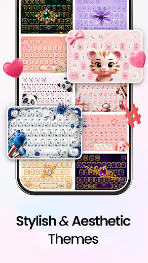 Fonts Keyboard Themes & Emoji Screenshot 1