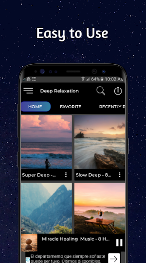 Deep Sleep Sounds Screenshot 1