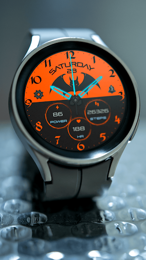 Pars Bat Analog Watch Face Screenshot 0