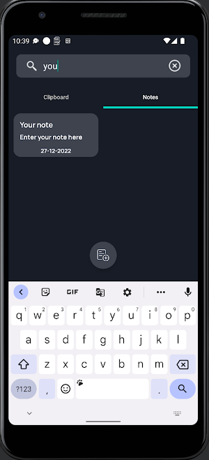 Clipboard & Notes Manager Screenshot 3