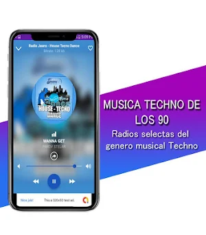 Music Techno delos 90 - Free Techno Music Screenshot 3