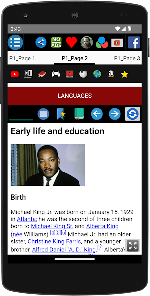Martin Luther King - Biography Screenshot 2