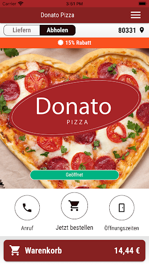 DONATO Pizza Screenshot 0