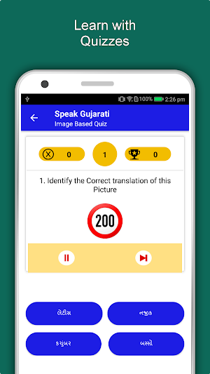 Speak Gujarati : Learn Gujarati Language Offline Screenshot 2