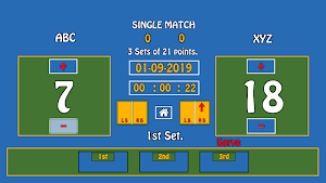 Ultimate Badminton Scoreboard Screenshot 2