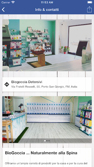 Biogoccia Detersivi Screenshot 1