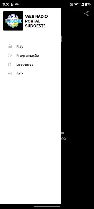 Web Rádio Portal Sudoeste Screenshot 3