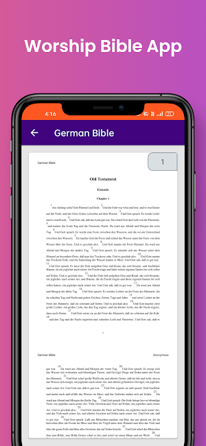 German Bible Offline Screenshot 1