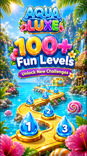 Aqua Luxe: Color Sort Puzzle Screenshot 3