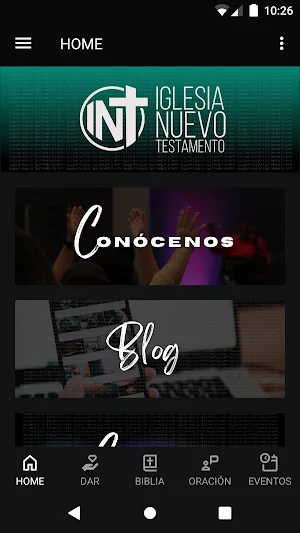 IGLESIA NUEVO TESTAMENTO Screenshot 0