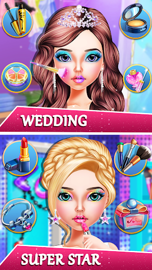 Dream Bride Stylist: Makeup MP Screenshot 3