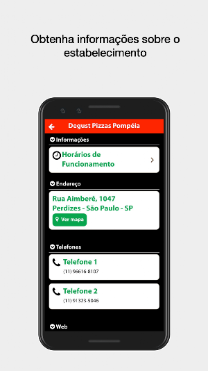 Degust Pizzas Pompéia Screenshot 2