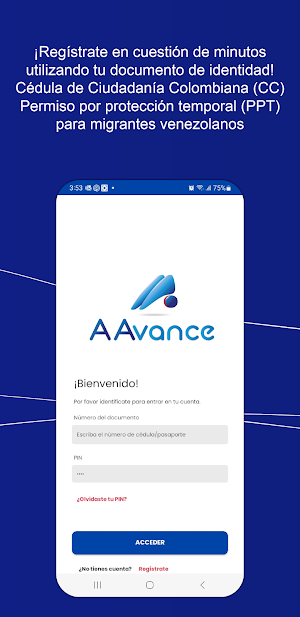 Billetera AAvance Screenshot 2