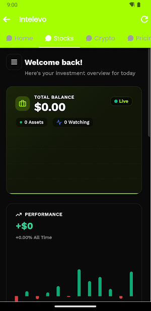 Intelevo - Smart Investing Screenshot 0