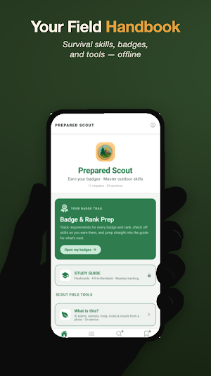 Prepared Scout: Field Guide Screenshot 0