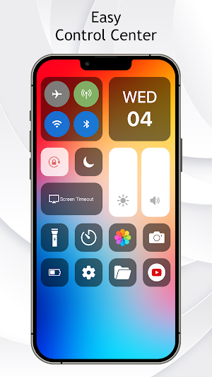 Control Center Simple iOS 16 Screenshot 0