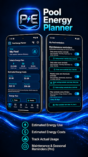 Pool Energy Planner Screenshot 0