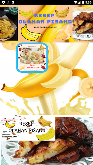 Resep Olahan Pisang Screenshot 1