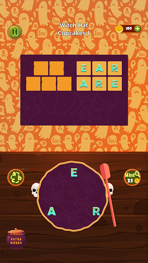 Witch Word: Halloween Puzzle Screenshot 1