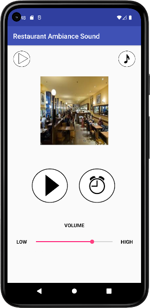 Restaurant Ambiance Sound Screenshot 0