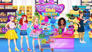 Grocery Store Girl in the USA - Shopping Games Screenshot 3