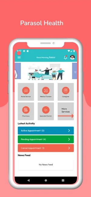 Parasol Health Screenshot 2