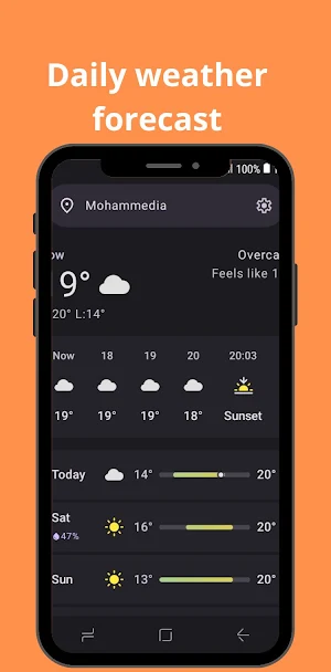Radar Alive Weather Forecast Screenshot 0