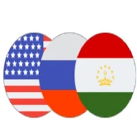 луғати русӣ тоҷикӣ ва англисӣ