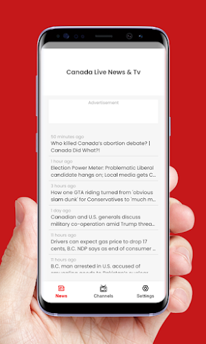 Canada Live News & TV Screenshot 0