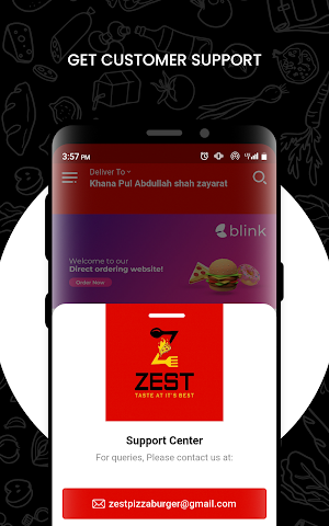 Zest pizza And Burger Screenshot 3
