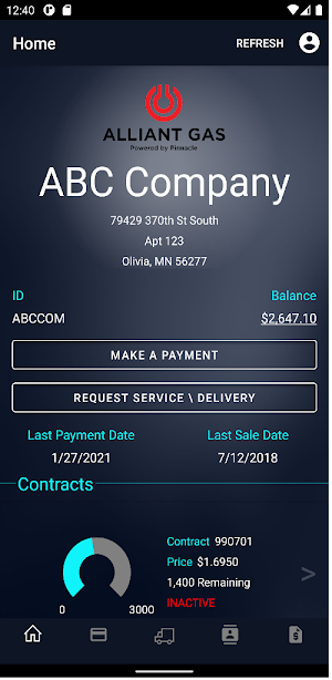 Alliant Gas Screenshot 2