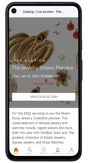 WinBids Auctions Screenshot 2
