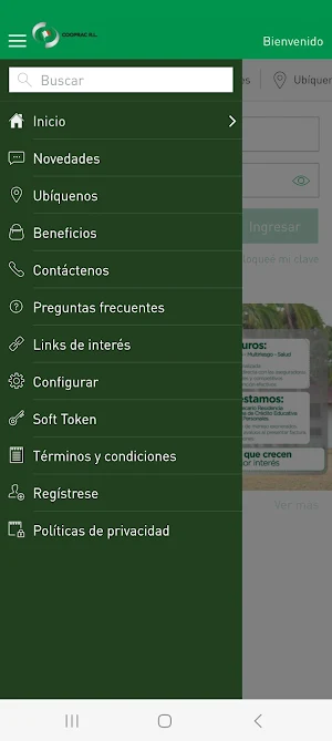 Cooprac On-line Screenshot 1