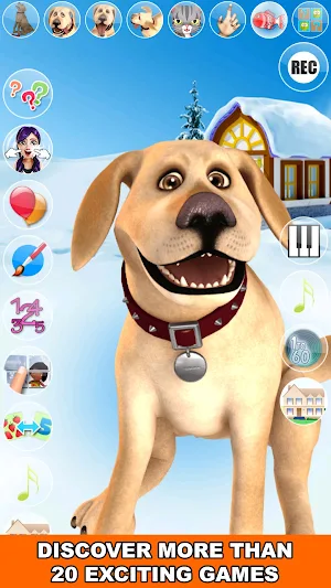 Talking John Dog - Frozen City Screenshot 1