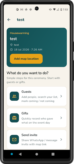 Eventify Screenshot 2