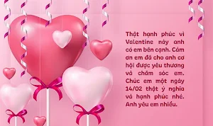 Chúc Mừng Ngày Valentine Screenshot 0