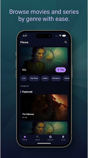 Flicora: Movies & TV Shows Screenshot 0