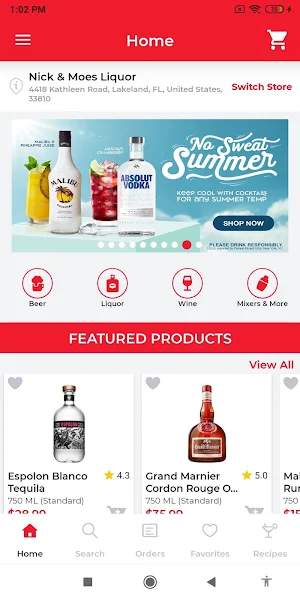 Nick & Moe's Liquor Screenshot 0