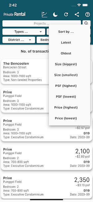 Private Rental Screenshot 1