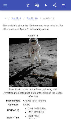 Manned space flights Screenshot 3