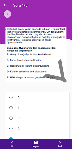 TYT TARİH ÇIKMIŞ SORULAR Screenshot 1