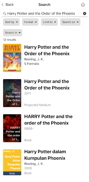PPAS Library Mobile App Screenshot 2