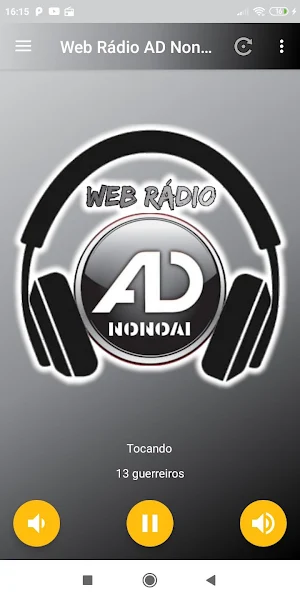 Web Rádio AD Nonoai Screenshot 3